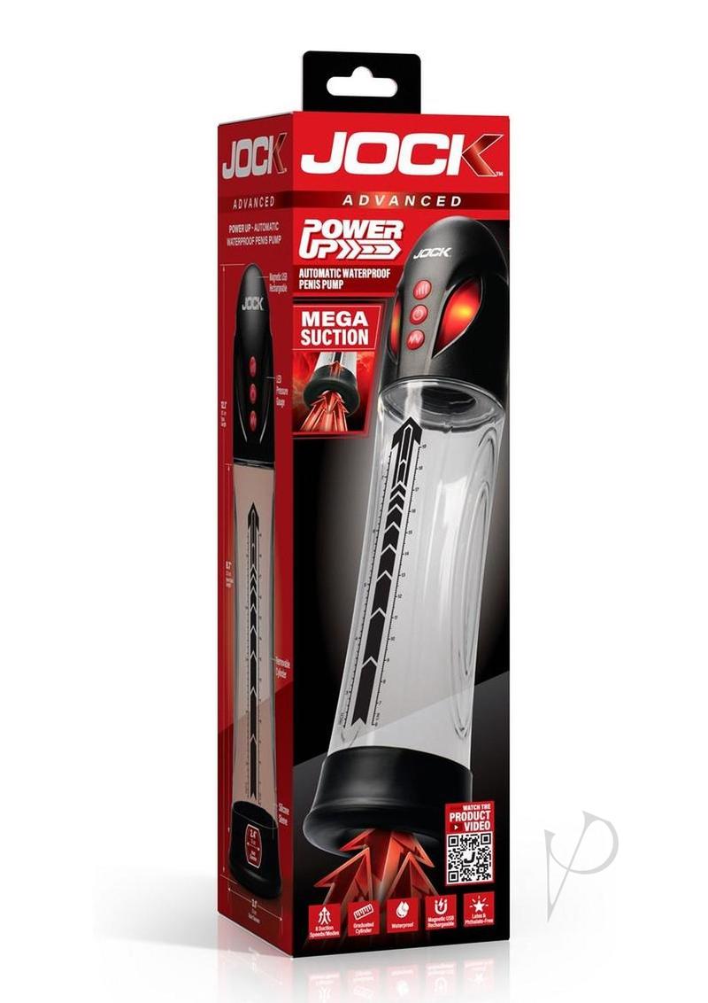 Jock Power Up Penis Pump Blk