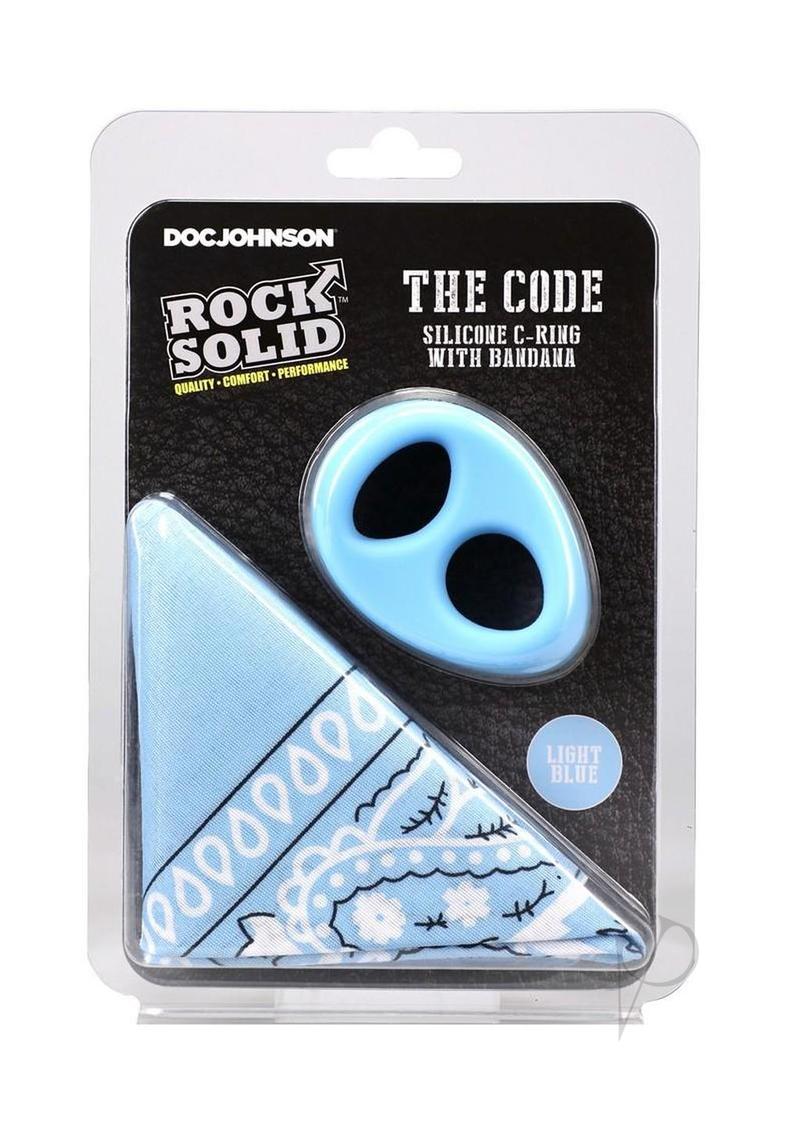 Rock Solid The Code Cring Bandana Lt Blu