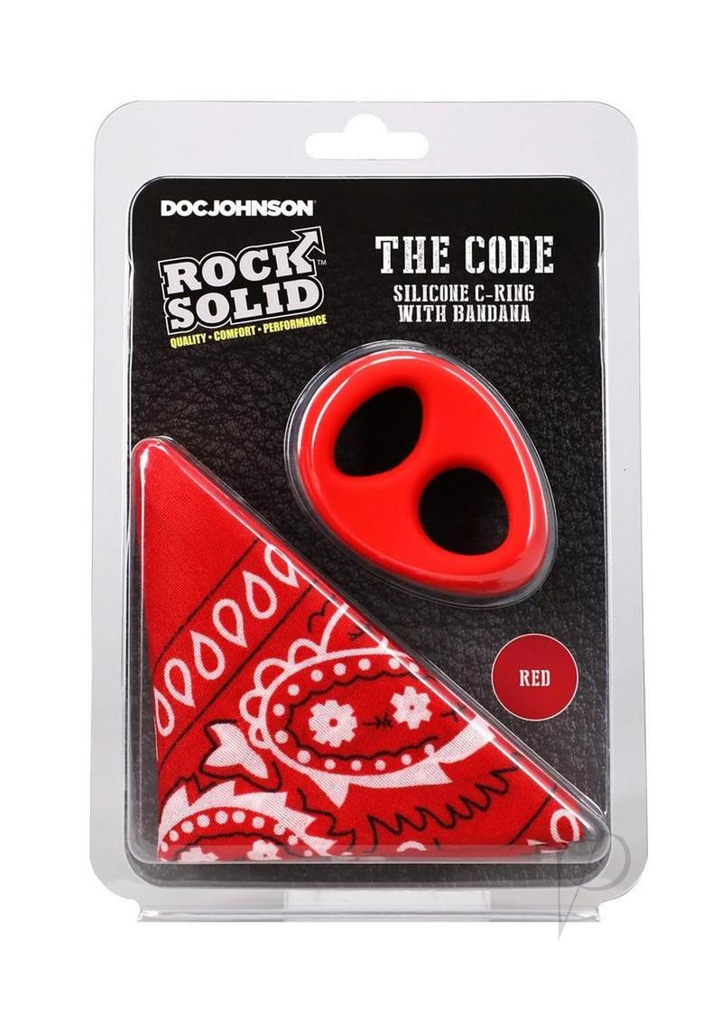 Rock Solid The Code Cring Bandana Red