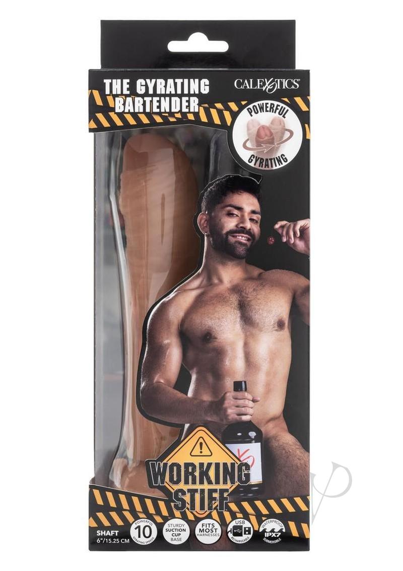 Working Stiff Gyrathing Bartender Tan