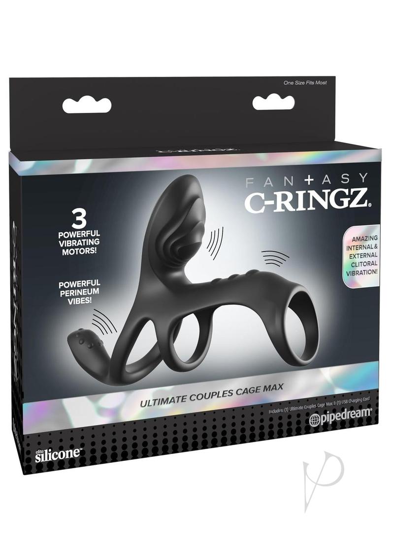 Fantasy Cringz Ult Couples Cage Max Blk