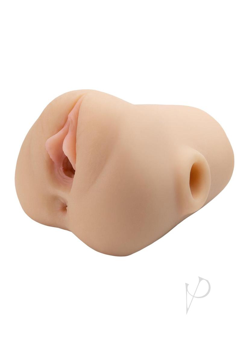 Pdx Plus Dbl Pounder Vibe Stroker Light