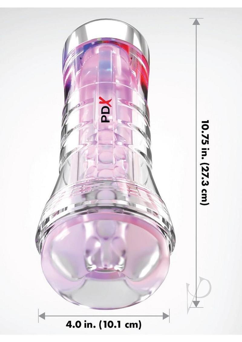 Pdx Elite Viewtube Xxl Led Stroke Clr