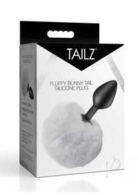 Tailz Fluffy Bunny Tail Plug Wht