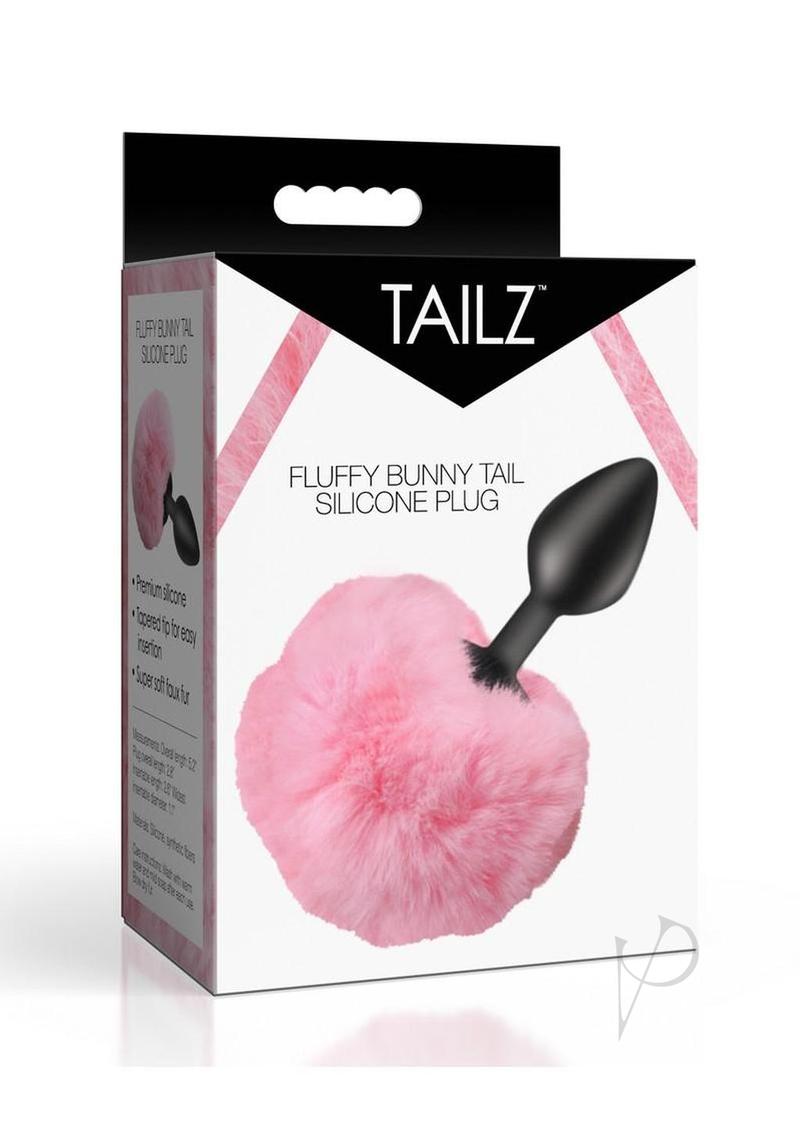 Tailz Fluffy Bunny Tail Plug Pnk