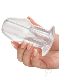 Ms Dicked Clear Hollow Plug Md