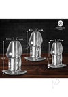 Ms Dicked Clear Hollow Plug 3pc Set
