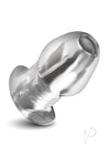 Ms Dicked Clear Hollow Plug Xl