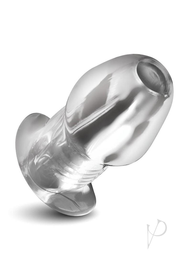 Ms Dicked Clear Hollow Plug Xl
