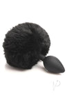 Tailz Fluffy Bunny Tail Plug Blk