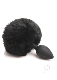 Tailz Fluffy Bunny Tail Plug Blk