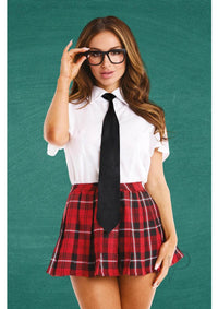 Tp Private School Sweetheart 4pc Red Os