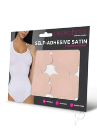 Peekaboo Satin Nipple Covers Nude