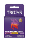 Trojan Pleasure Pack 3ct