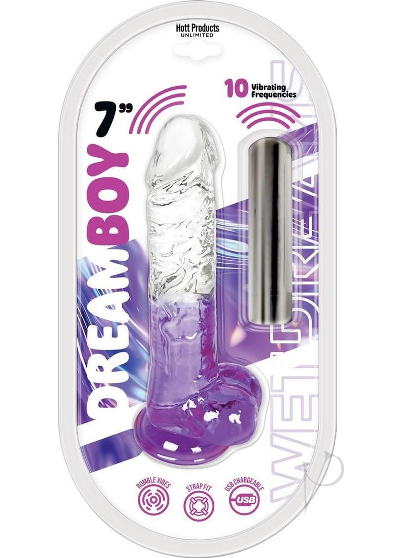 Wet Dreams Dream Boy 7 Clr/pur