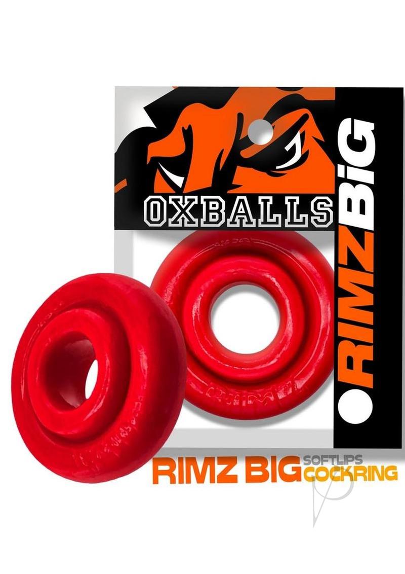 Rimz Big Single Ring Red