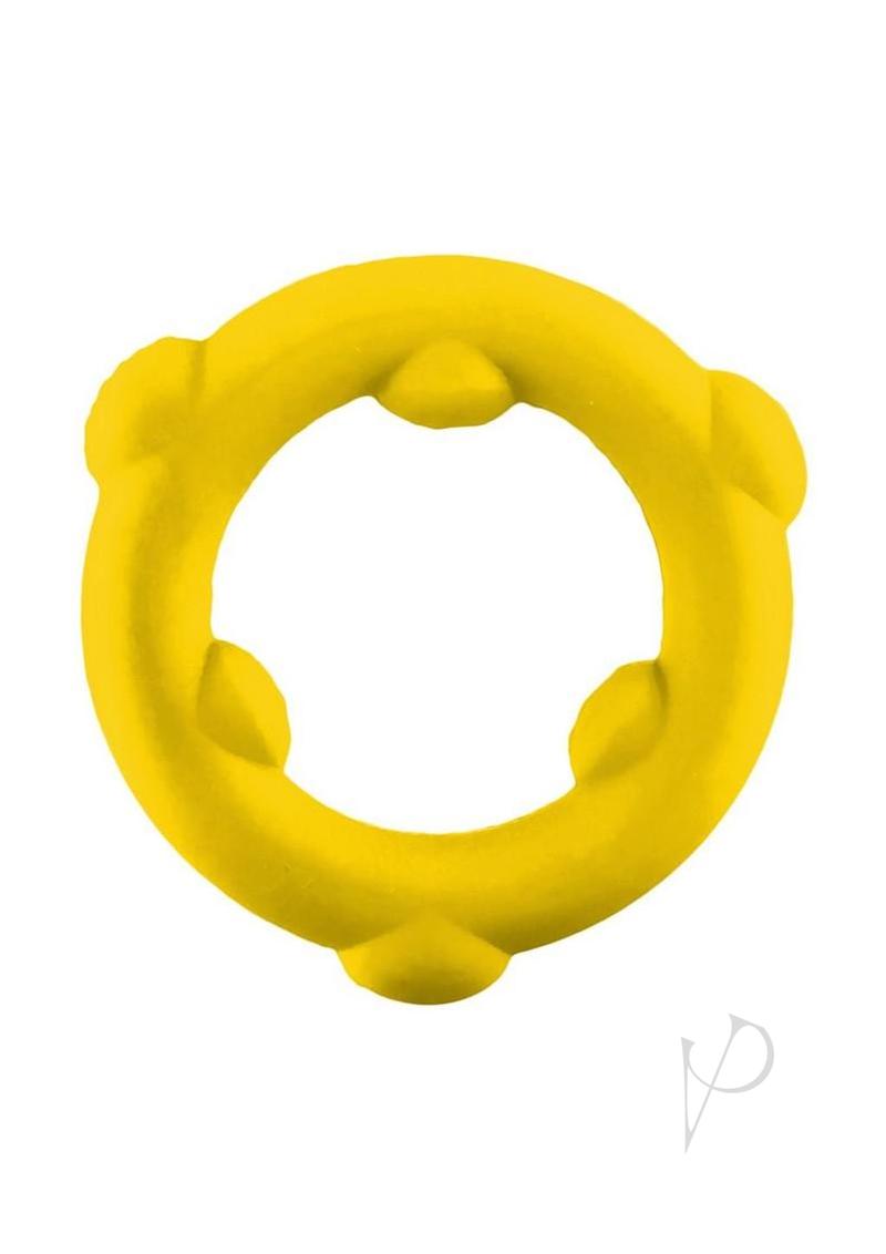 Spinner Single Silicone Ring Yellow