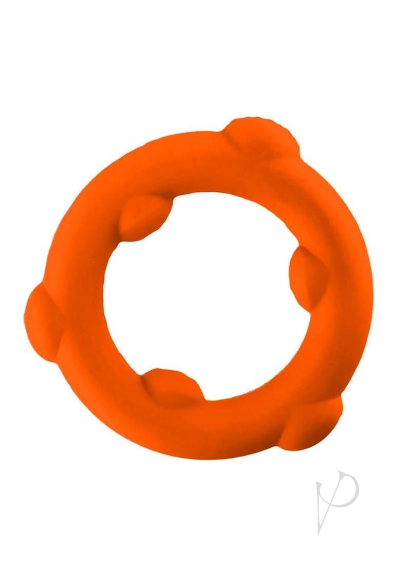 Spinner Single Silicone Ring Orange