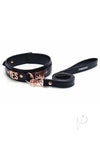Punishent Yes Sir Collar Leash Rose