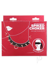 Punishment Spiked Choker Rose Gld