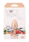 Booty Bling Heart Metal Plug Sm Gld