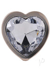 Booty Bling Heart Metal Plug Sm Gld