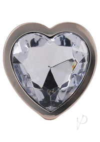 Booty Bling Heart Metal Plug Sm Gld