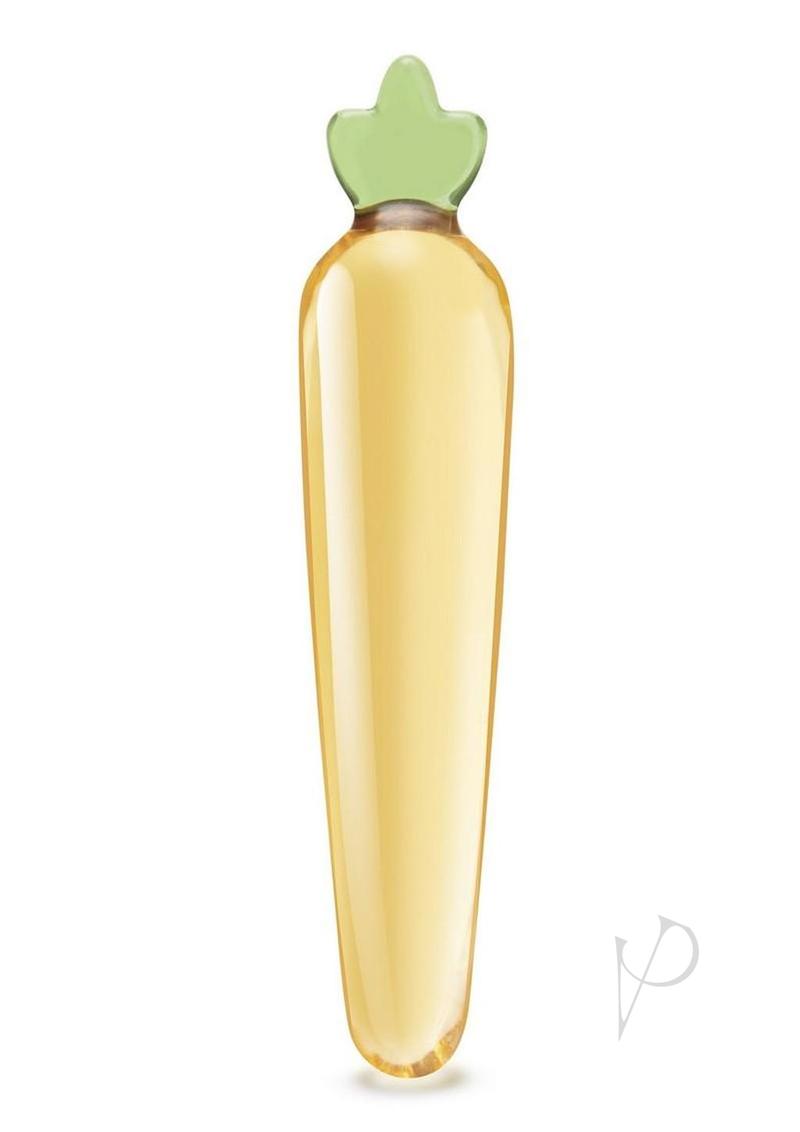 Bunnys Secret Glass Dildo 7.25 Ylw