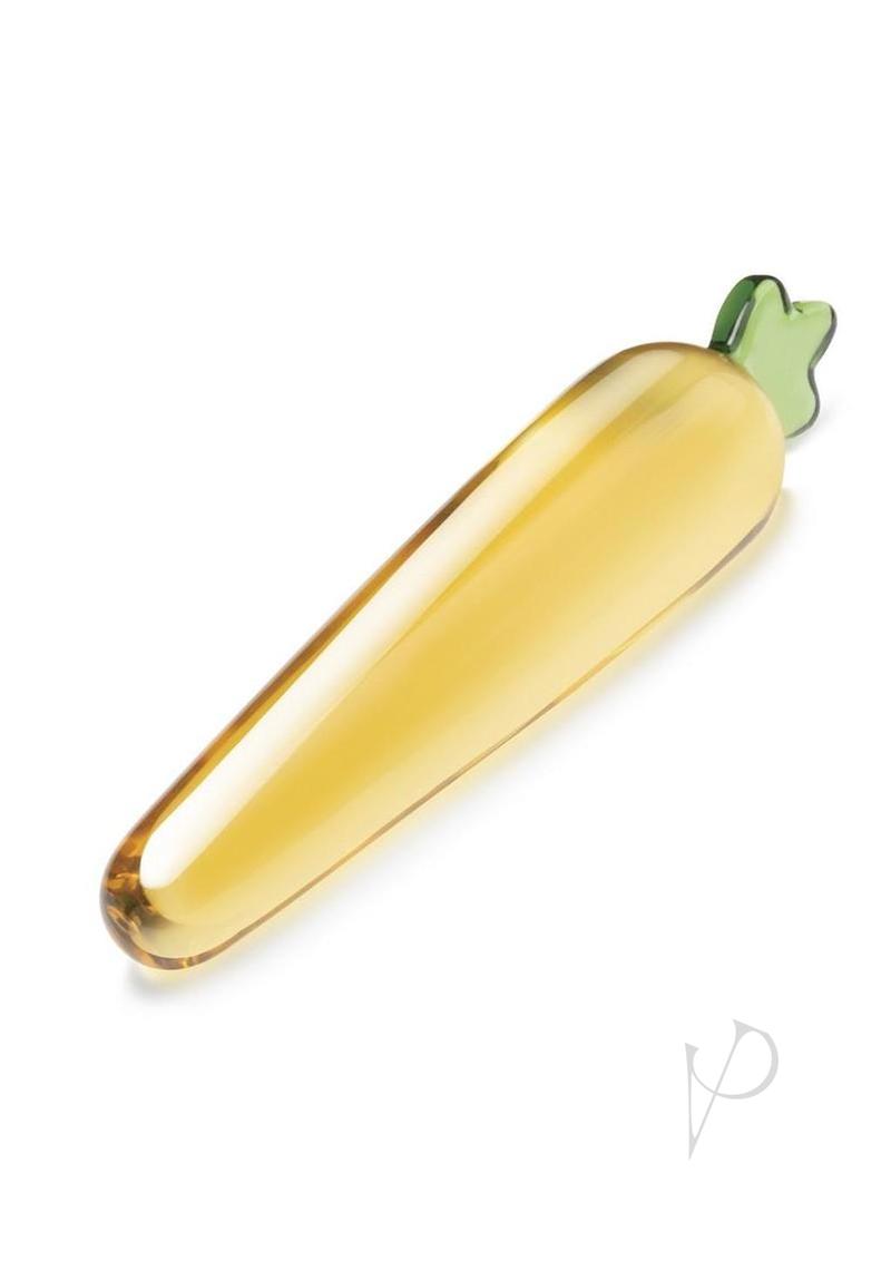 Bunnys Secret Glass Dildo 7.25 Ylw