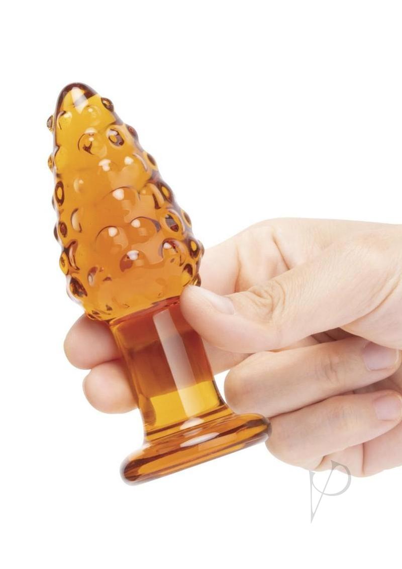 Cornstar 4 Glass Butt Plug Orn