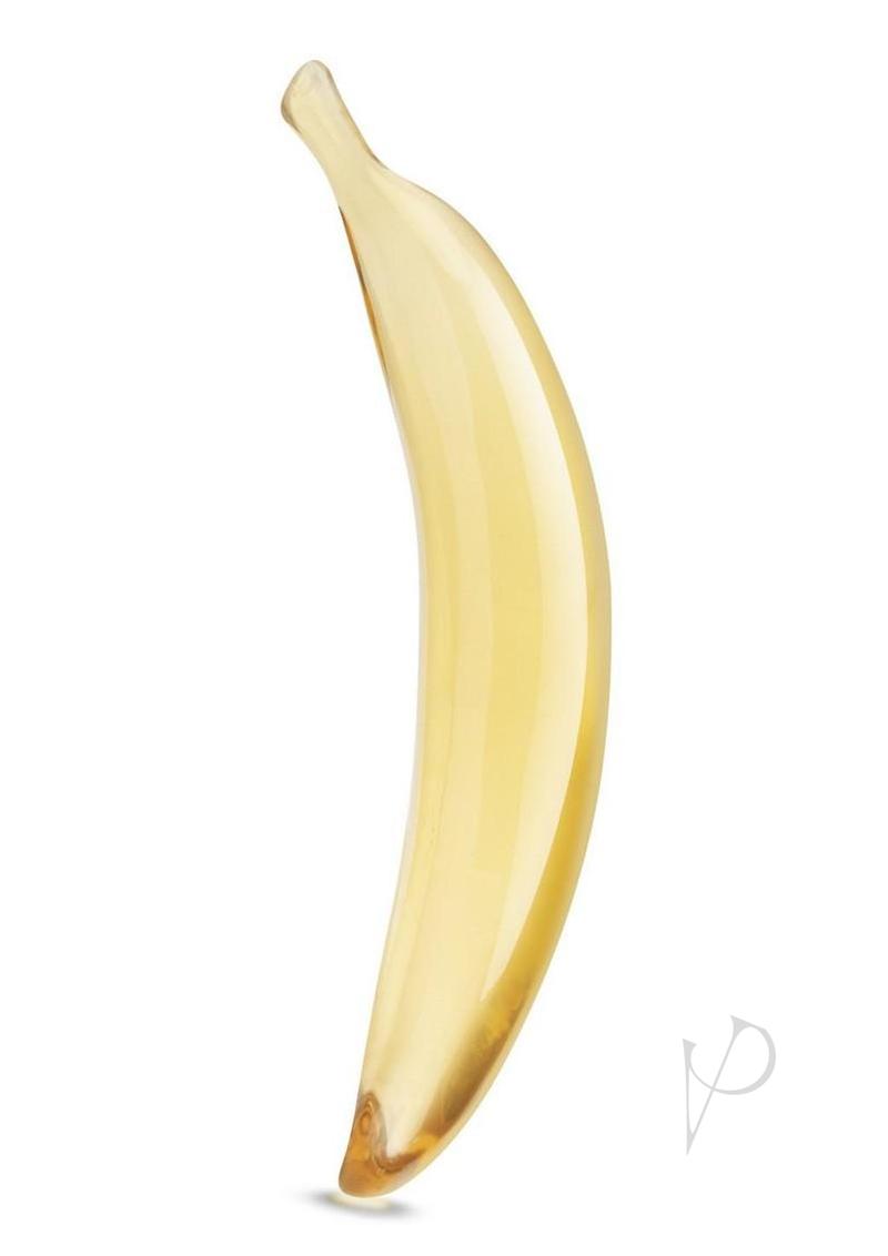 Banana Joy Glass Dildo 7 Ylw