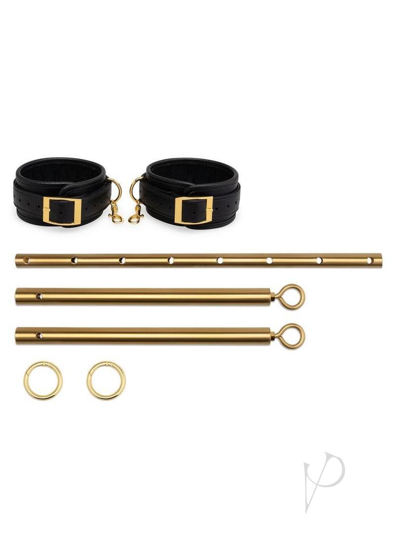 Solid Gold Expand Spreader Bar Set Cuffs