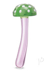 Magic Mushroom Glass Dildo 7..5 Pnk