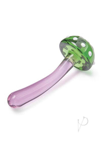 Magic Mushroom Glass Dildo 7..5 Pnk