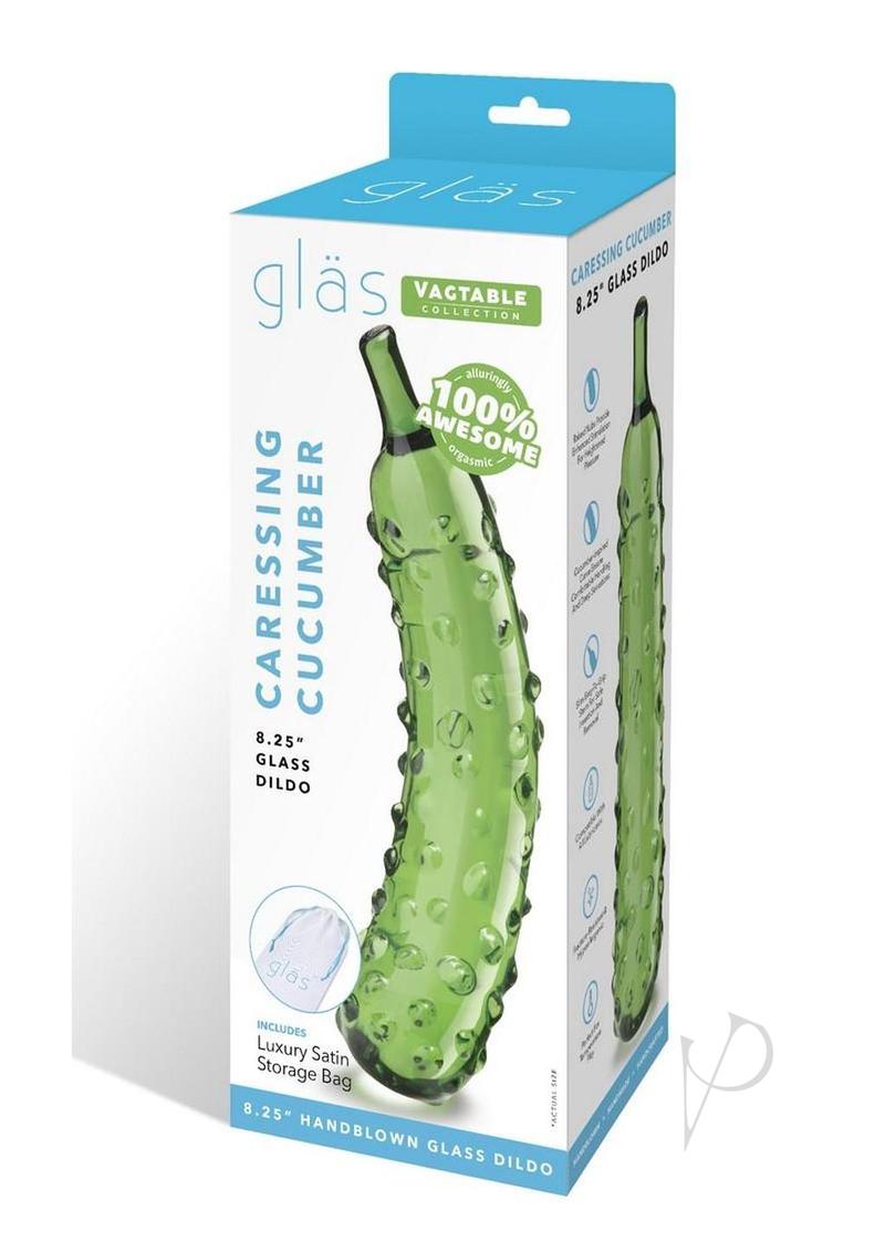 Caressing Cucumber Glass 8.25 Grn