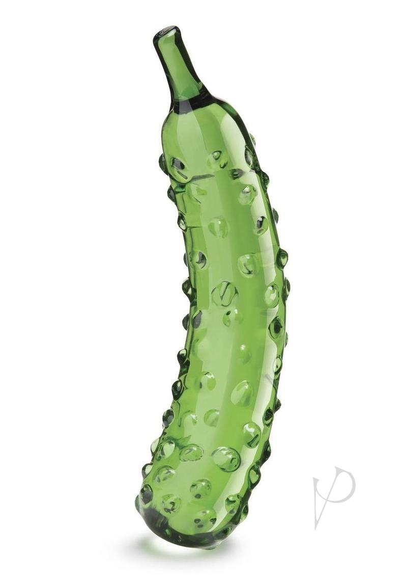 Caressing Cucumber Glass 8.25 Grn