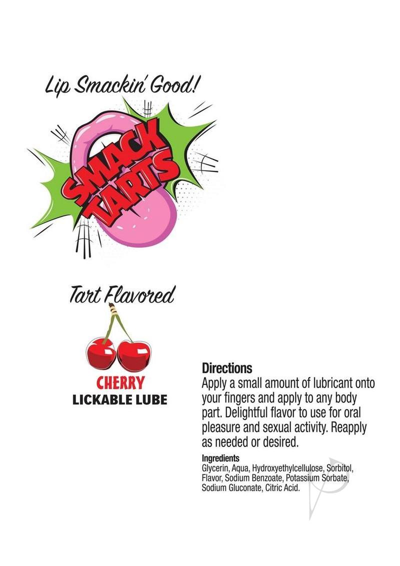 Smack Tarts Lickable Lube 2oz Cherry