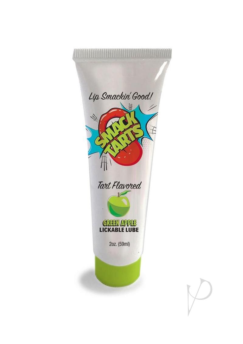 Smack Tarts Lickable Lube 2oz Grn Apple
