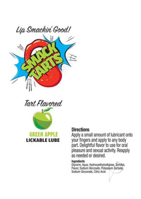 Smack Tarts Lickable Lube 2oz Grn Apple