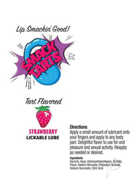 Smack Tarts Lickable Lube 2oz Strawberry