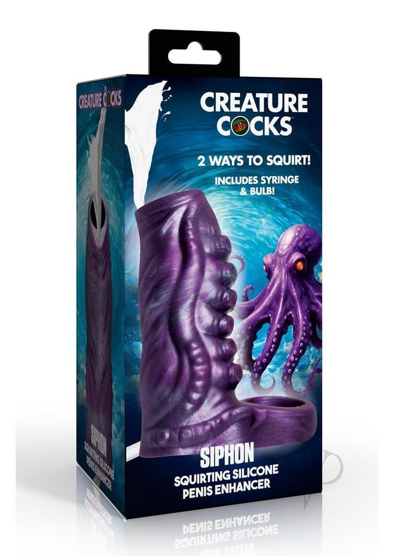Creature Cocks Tentacle Squirt Purple