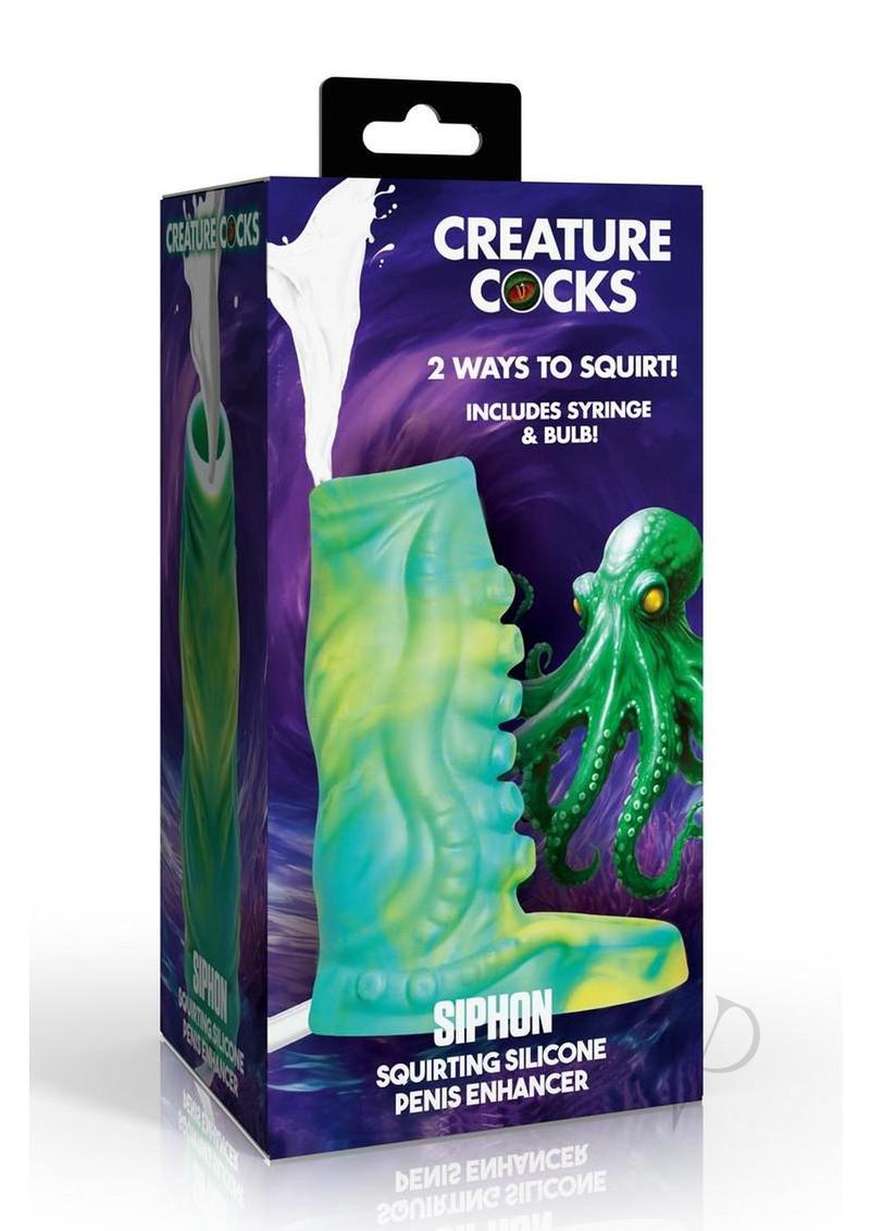 Creature Cocks Tentacle Squirt Green
