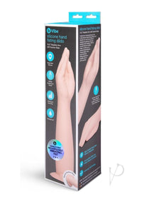 B-vibe Silicone Hand Fisting Dildo Ivory