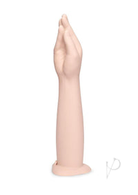B-vibe Silicone Hand Fisting Dildo Ivory
