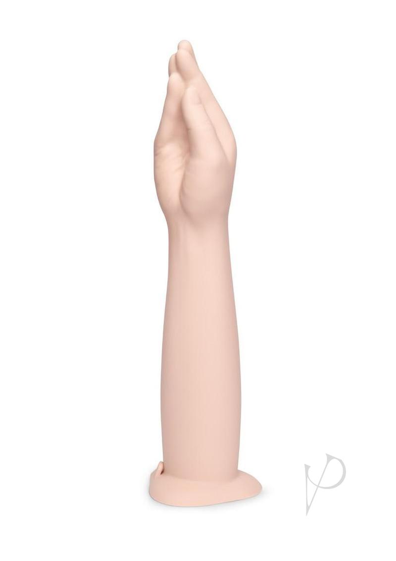 B-vibe Silicone Hand Fisting Dildo Ivory