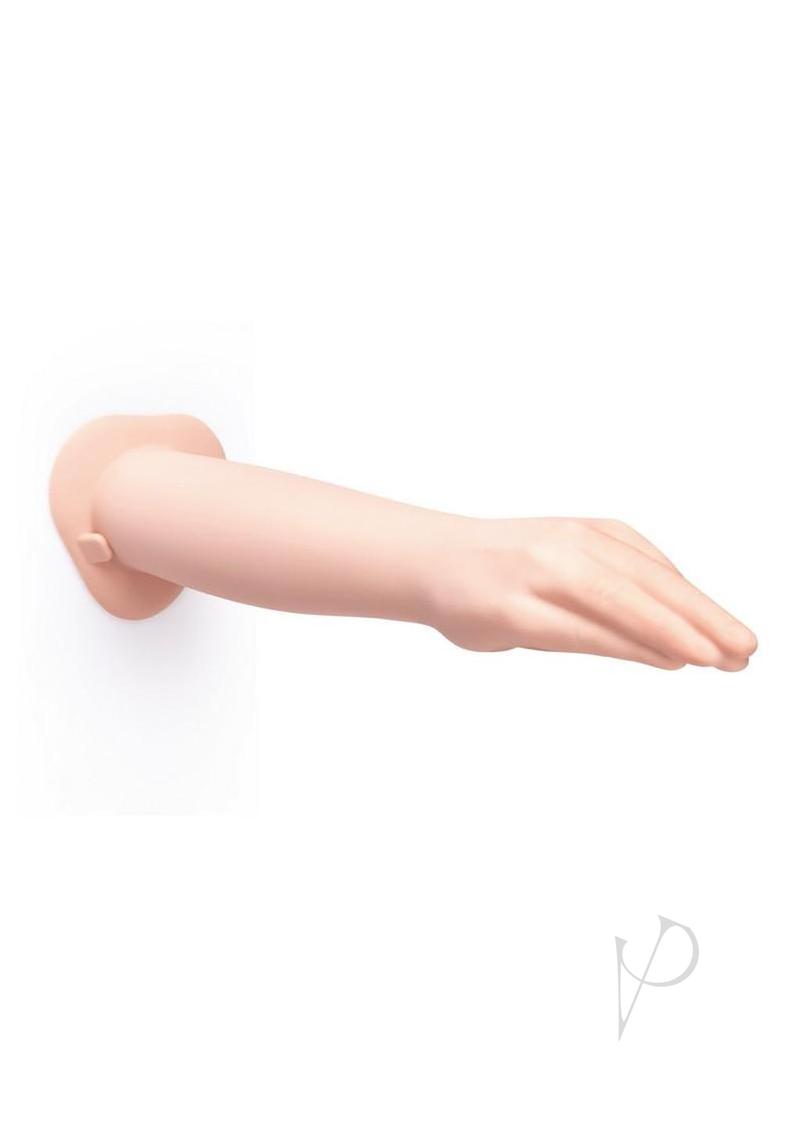 B-vibe Silicone Hand Fisting Dildo Ivory