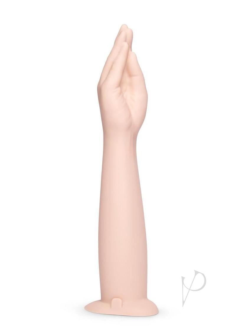 B-vibe Silicone Hand Fisting Dildo Ivory