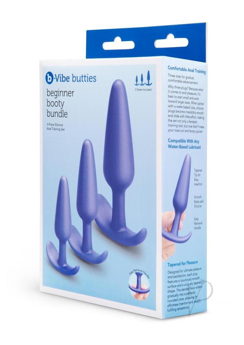 B-vibe Butties Beginner Booty Bundle 3pc