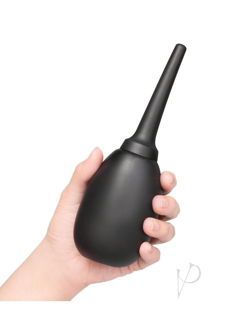 B-vibe Flexible Silicone Anal Douche Blk