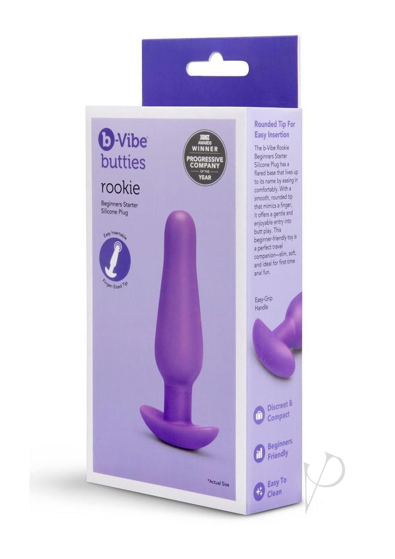 B-vibe Rookie Starter Plug Purple